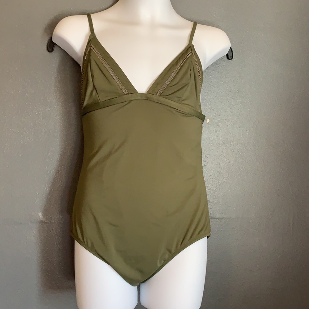 Double-lined One Piece Swimsuit